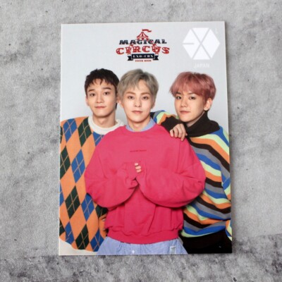 EXO Photocard CBX Magical Circus 2018 Limited Chen Beakhyun Xiumin