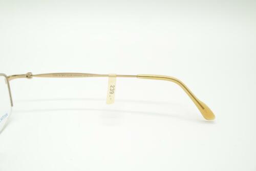 Vintage Metzler 1674 180 Titan Gold Half-Rim Glasses Frame NOS - Picture 4 of 6