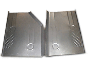 KUAFU Front Floor Pan Compatible With Series 1984-1990 Wagoneer Mid-Size 1986-1992 Comanche MJ Series 1984-2001 Cherokee XJ Steel Driver Side Silvery 1PC