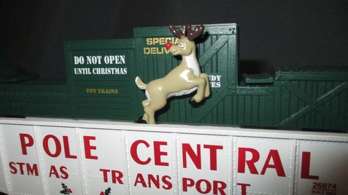 Lionel 26874 Christmas NPC Elf & Rudolph Reindeer Chase Gondola O/027 ga. 2009 - Picture 3 of 9