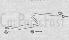 EXDU3001  Middle Box Daihatsu Grand Move 1.6 Petrol Hatch 3/1997 to 09/2000