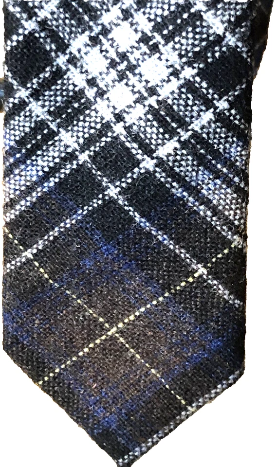 Corbata ajustada a cuadros Tommy Hilfiger para hombre mezcla de lana 60" L X 2" W Foto 2 de 4