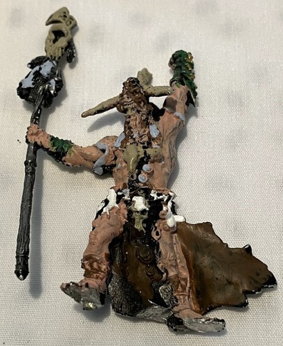 Warmachine Hordes Circle of Orboros Tharn Ravager Shaman Metal Painted ...