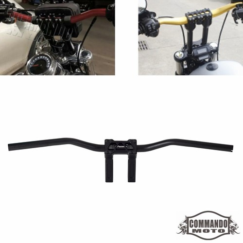 Club Style 1-1/8" Handlebar & Riser Kit for Harley Softail Low Rider Street Bob - 第 1/10 張圖片