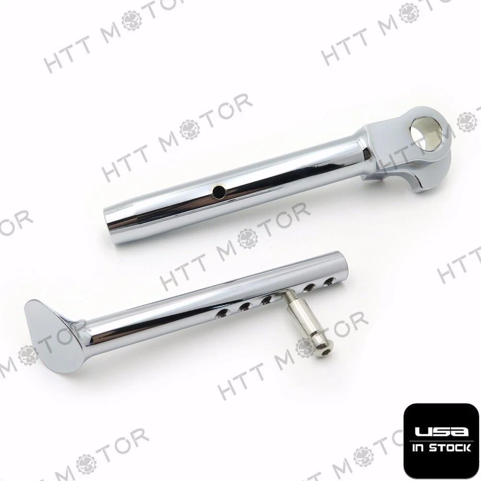 Soporte lateral de pie de aluminio ajustable CNC para Yamaha YZF-R1 2009-2017 Foto 3 de 4