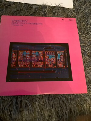 SYNERGY Computer Experimente Band 1 1981 US PASSPORT NUMBERED 0167 VINYL LP
