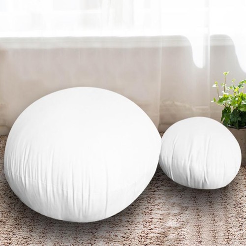 Hollowfibre Pack of 4 16'' Inches Round Cushion Pads Inserts Fillers Scatters - Picture 3 of 4