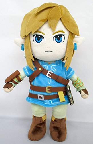 The Legend of Zelda Breath of the Wild Link (S) W13 x D10 x H28cm Plush Japan - Bild 5 von 5