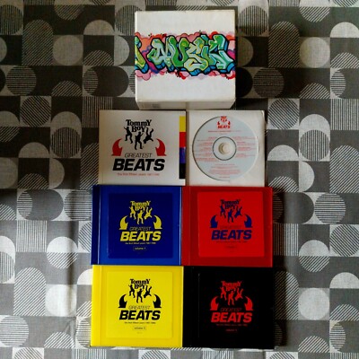 TOMMY BOY'S GREATEST BEATS 1981 -1996 BOX SET 5 CD HIP HOP RAP RNB FUNK US 2001