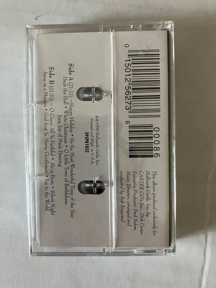 Listen! It's Christmas - Johnny Mathis - CeCe Winans - Hallmark Cassette Tape - Image 2 of 4