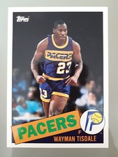 1992-93 Topps Archives 1985 Wayman Tisdale Rookie #71 Indiana Pacers NBA Lesen!