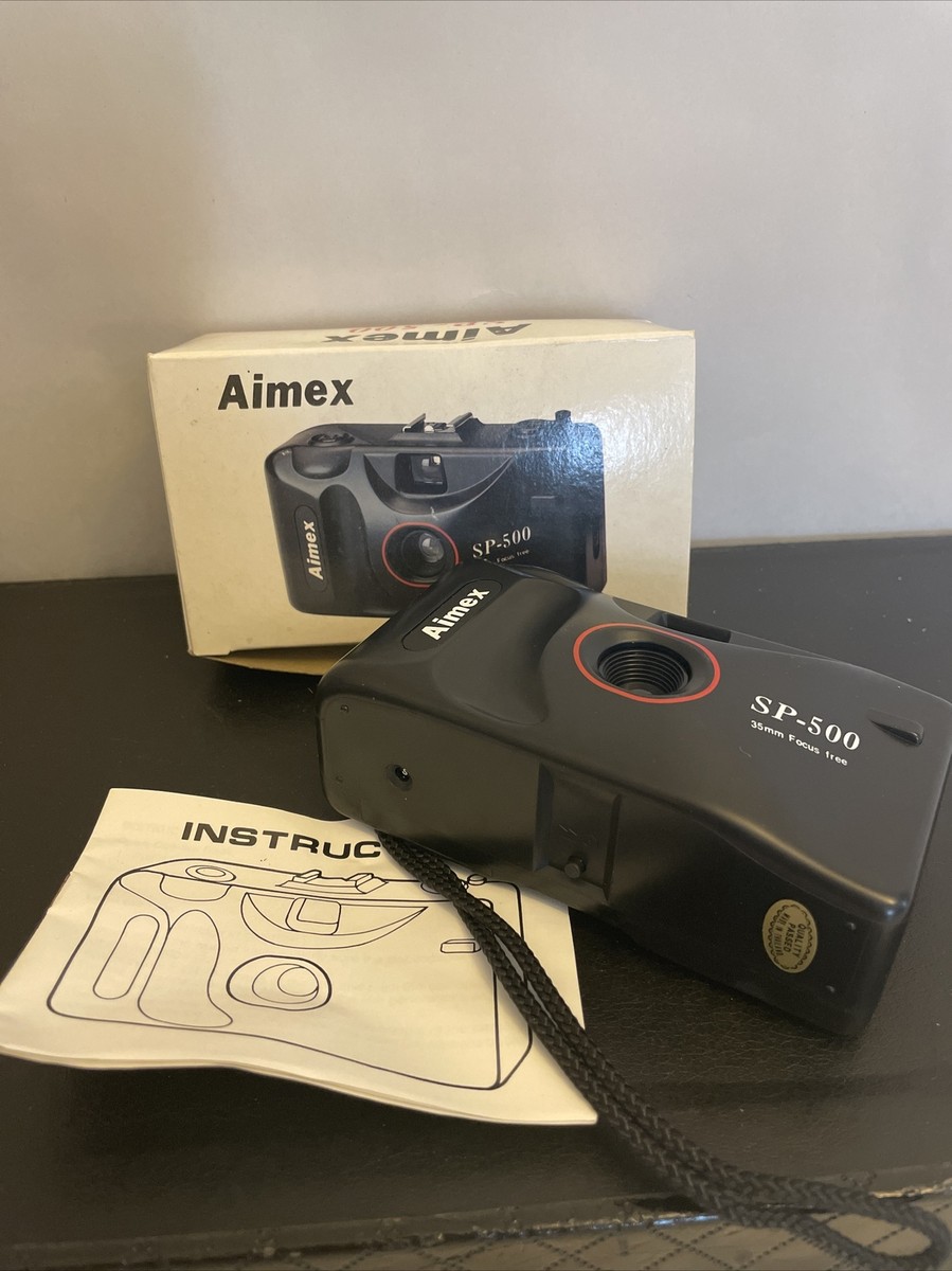 Aimex SP-500 35mm Camera | Auto Focus Free | Black | 35 mm Aimex SP-500 35mm Camera | Auto Focus Free | Black | 35 mm