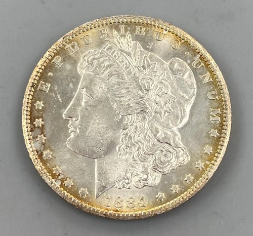 1884 CC Carson City Morgan Silver $1 BU L24208