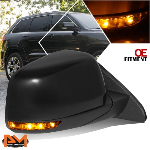 For 12-17 Jeep Grand Cherokee OE Style Power Heated Blind Spot Side Mirror Right