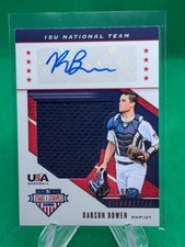 Karson Bowen 2019 Stars and Stripes 15U Jersey Auto /199