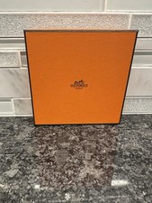 Original Hermes France Gift Box Empty 5 1/4 Square