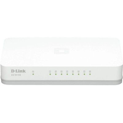 D-Link GO-SW-8G Netzwerk Switch 8 Port 1 GBit/s