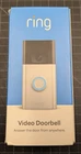 NEW Ring 2nd Gen Wireless Video Doorbell Satin Nickel Battery / Hardwire