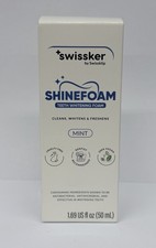 Swissklip Teeth Whitening Foam  Mint Flavor Whitening Toothpaste  SHINEFOAM