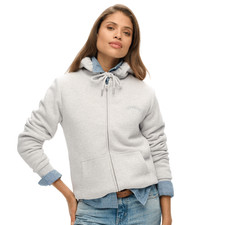 Superdry Womens Borg Lined Full Zip Hoodie
