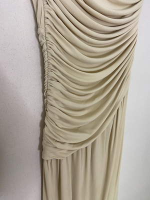 simple knee length wedding dress Vintage A-Line V-neck Satin Knee-length Wedding Dress Beach Country Ga –  DorrisDress main image 1
