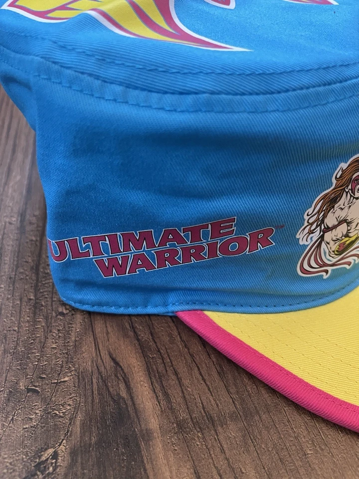 Chapéu Ultimate Warrior Flex Painter Wwe novo com etiquetas! - Imagem 3 de 4