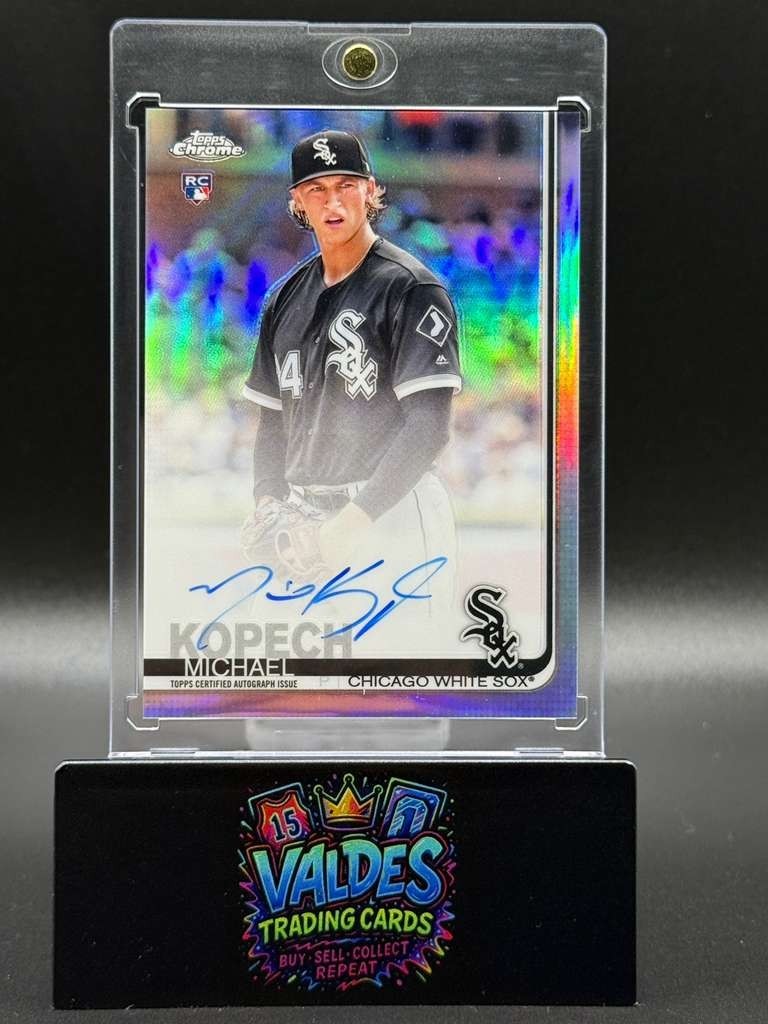 Michael Kopech 2019 Topps Chrome Rookie Auto Refractor /499 RC
