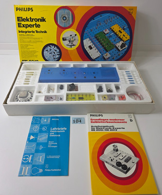 Vintage Philips Electronic Engineer Set EE2013 RARE SEALED 104