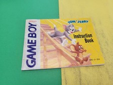 Tom  Jerry Instruction Booklet ONLY  Game Boy, GB Original Gameboy Manual
