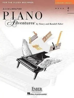 Accelerated Piano Adventures for the Older Beginner - Theory Book 2 | Faber