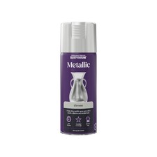 Rust-Oleum Metallic Finish Spray Paint - 400ml - Gold, Silver, Copper and Chrome