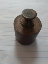 Antique 10 Troy Ounce Brass Weight
