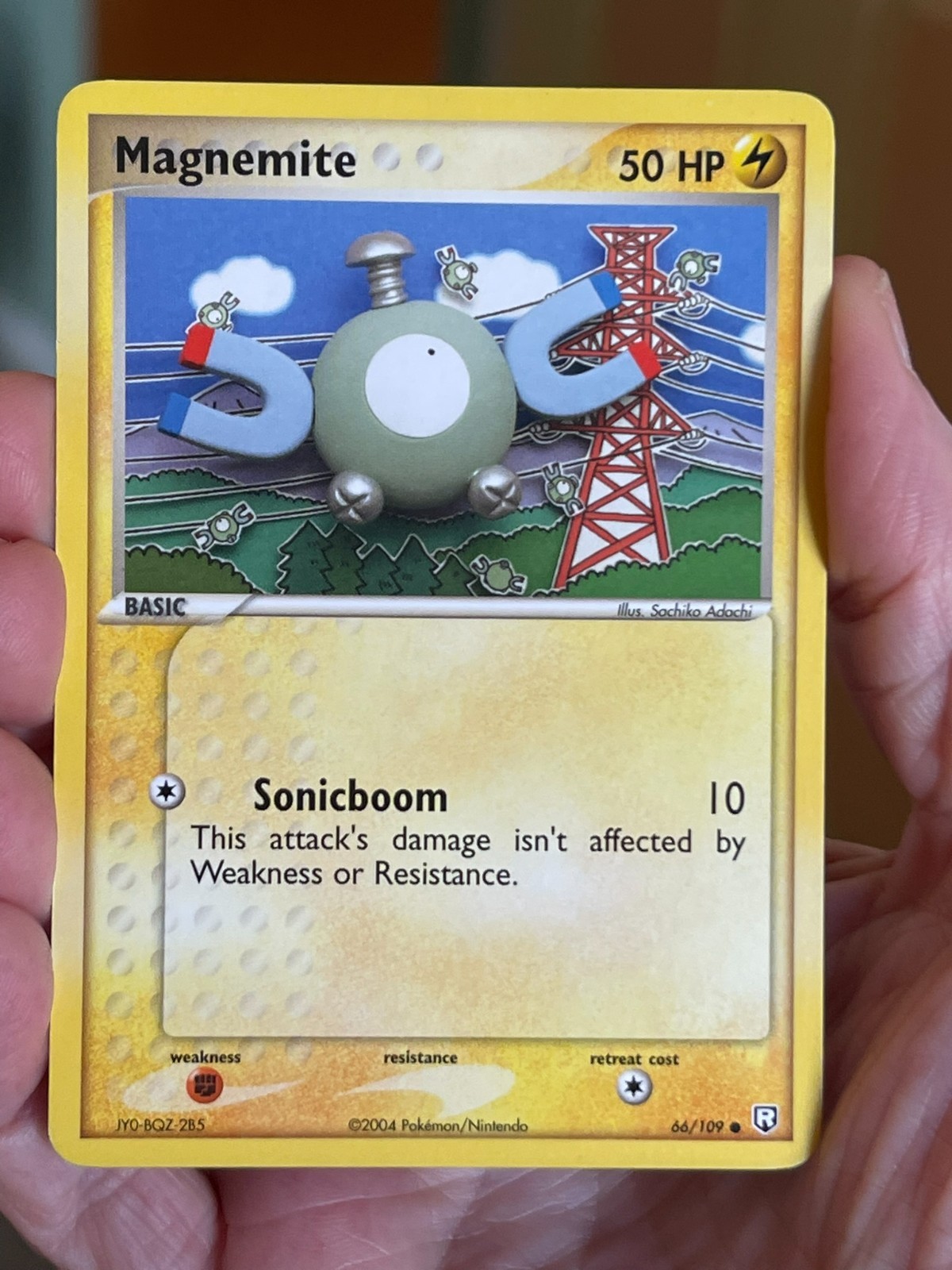 POKEMON MAGNEMITE 66/109 COMMON TEAM ROCKET RETURNS NM CARD