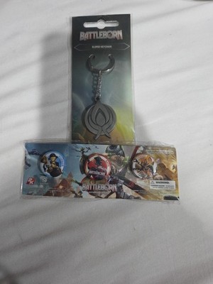 Battleborn Eldrid Logo Metal Keychain Gaya Entertainment Gearbox 2016