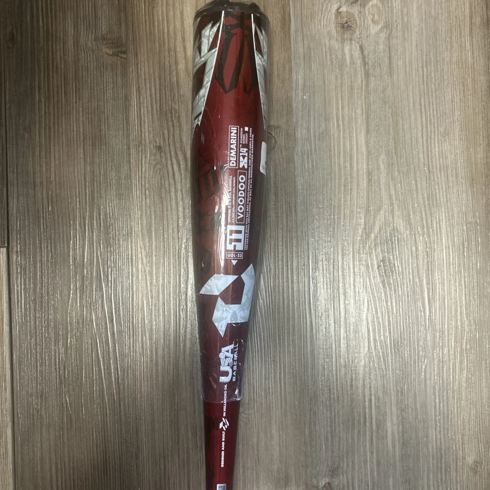 Bate de béisbol DeMarini Voodoo 2023 ⚾️ 1 pieza Drop-11 EE. UU. 29” 18 oz nuevo en envoltura Foto 2 de 4