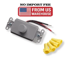 12VAC Landscape Light Dimmer Switch for Magnetic Transformers with Decora Plate