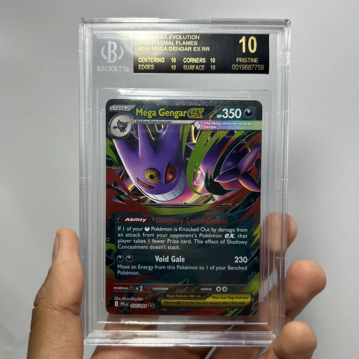 Pokémon TCG Beckett Grading Services (BGS) Individual Trading Card