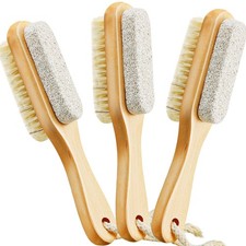 3 Pieces Foot File Rasp Callus Remover Pumice 3 Count Pack of 1 , Beige