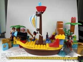 LEGO Duplo Disney Bucky Jake & the Neverland Pirates 2 Retired Sets 10514, 10604