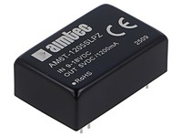 AM6T-1205SLPZ Wandler: Dc/Dc 6W Ueing: 9-18VDC Uausg: 5VDC Ieing: 607Ma DIP24 AI