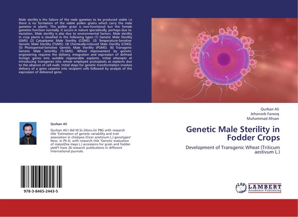 Qurban Ali (U. A.) | Genetic Male Sterility In Fodder Crops | Taschenbuch (2011)-image