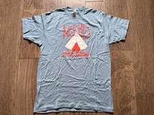 Nomad Music Festival T-Shirt, Blue w/ Front & Back MC Designs, Mens Large, New