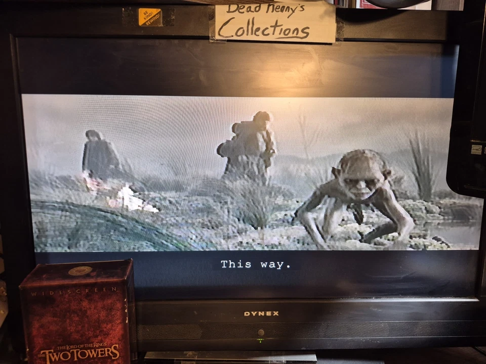 The Lord of the Rings The Two Towers VHS, 2-Tape Set, Extended Edition Tested  - Image 3 of 4