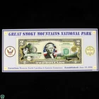 Colorized Great Smoky Mountains National Park - Series of 2013 $2 FR I Note