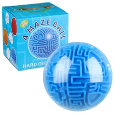 Maze Ball 3D Maze Game Puzzle Toy Gifts Gravity Brain Teasers Ball for Kids Teen