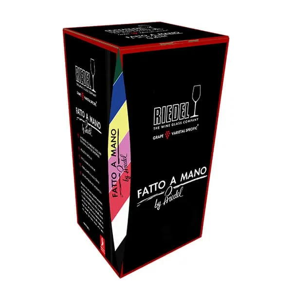 Riedel Hand Made Fatto A Mano Champagne Wine Glass Mint - Image 3 of 3