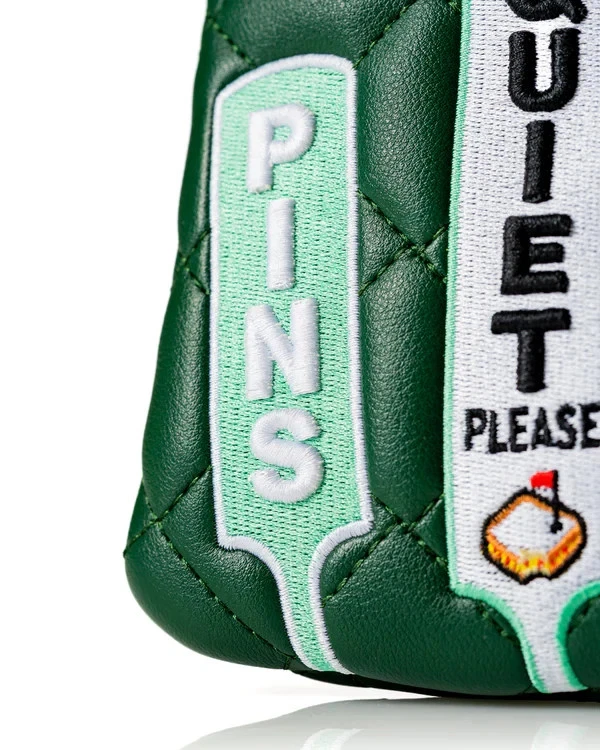 Pins and Aces Quiet Please Mallet Putter Headcover - Thumbnail 5