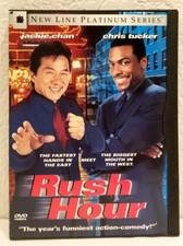 Rush Hour New Line Platinum Series Snap Case DVD Jackie Chan Chris Tucker