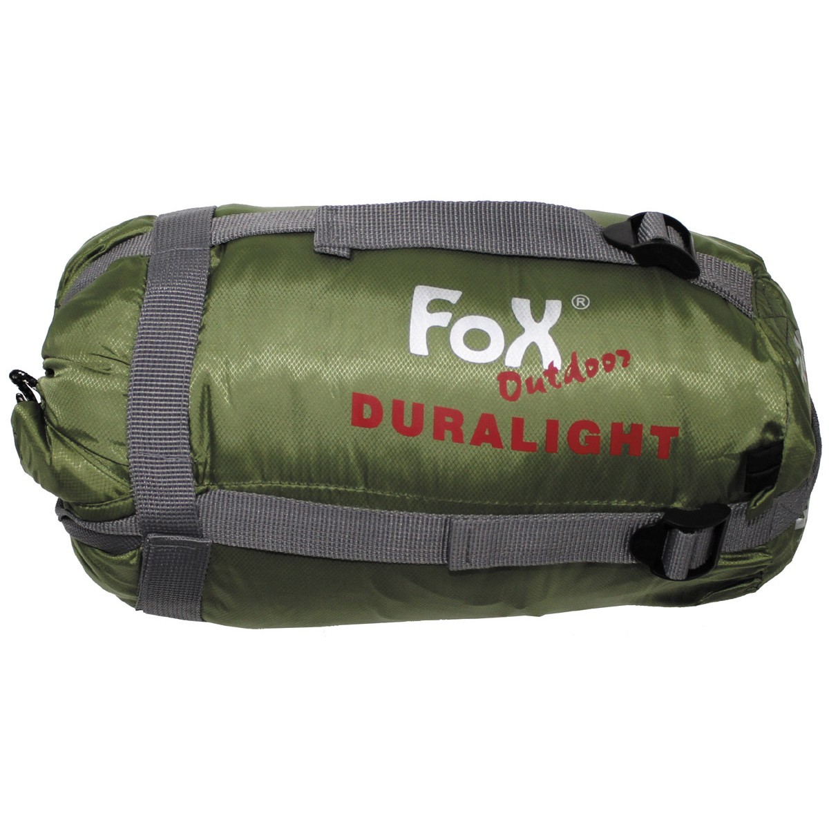 Thumbnail - Mfh Fox Outdoor Schlafsack Duralight Mumienschlafsack Schwarz-oliv