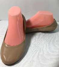 Lucky Brand Emma s Tan Leather Ballet Flats 8 M
